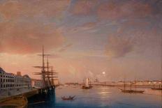 Sunrise over the Neva in St. Petersburg, 1830-Maxim Nikiphorovich Vorobyev-Mounted Giclee Print