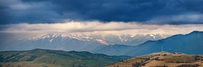Spring Storm, Rain and Clouds in Carpathian Mountains-Maxim Weise-Premier Image Canvas