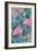 Maximalist Flamingos-Yvette St. Amant-Framed Art Print