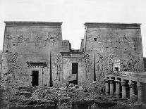 Temple of Philae, Nubia, Egypt, 1852-Maxime Du Camp-Giclee Print