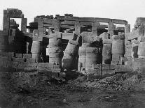 Temple of Denderah, Upper Egypt, 1852-Maxime Du Camp-Giclee Print