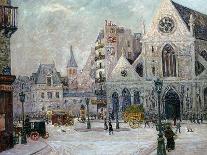 Place Saint Andre Des Arts, Rue Suger, Paris-Maxime Emile Louis Maufra-Giclee Print