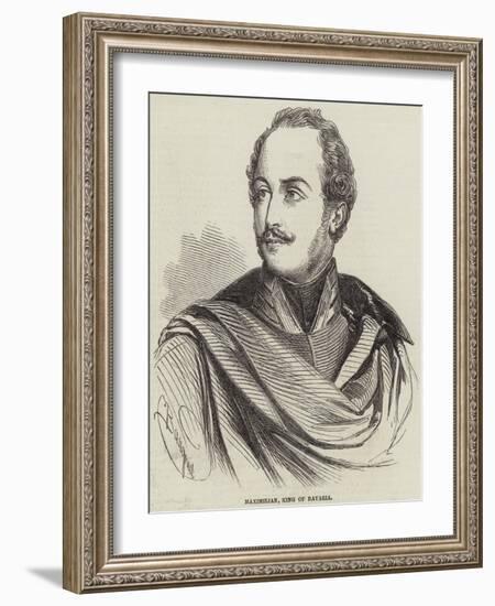 Maximilian, King of Bavaria-Charles Baugniet-Framed Giclee Print
