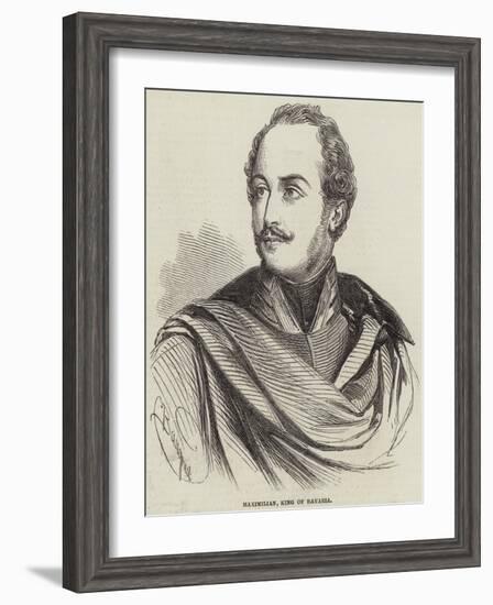 Maximilian, King of Bavaria-Charles Baugniet-Framed Giclee Print