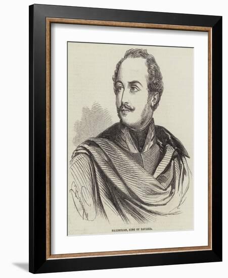 Maximilian, King of Bavaria-Charles Baugniet-Framed Giclee Print