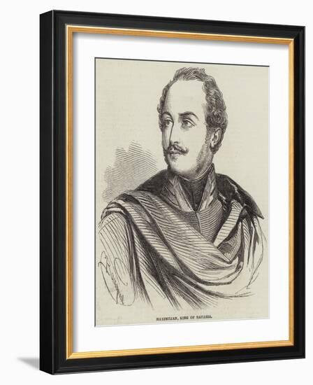 Maximilian, King of Bavaria-Charles Baugniet-Framed Giclee Print