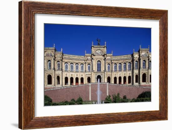 Maximilianeum, Seat of Bavarian Parliament in Munich, 1874-Friedrich Burklein-Framed Giclee Print