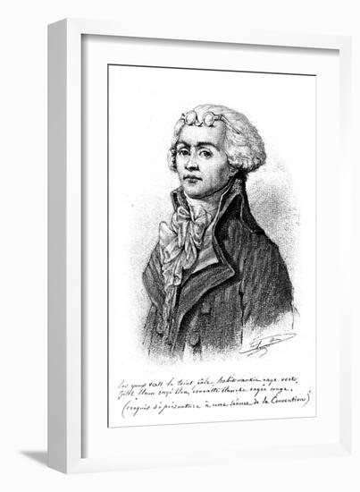 Maximilien Robespierre-Francois Gerard-Framed Giclee Print