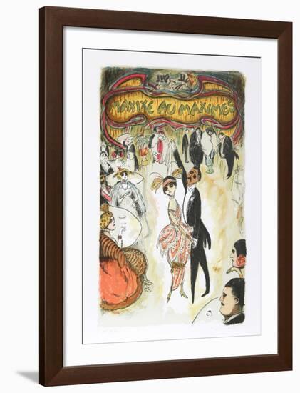 Maxixe Au Maxime's-Edward Plunkett-Framed Collectable Print