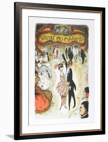 Maxixe Au Maxime's-Edward Plunkett-Framed Collectable Print