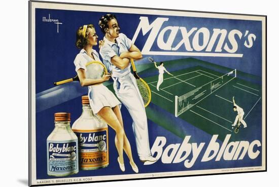 Maxons's Baby Blanc Linen Wash Poster-null-Mounted Giclee Print