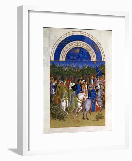 May, 1412-1416-Paul Limbourg-Framed Giclee Print