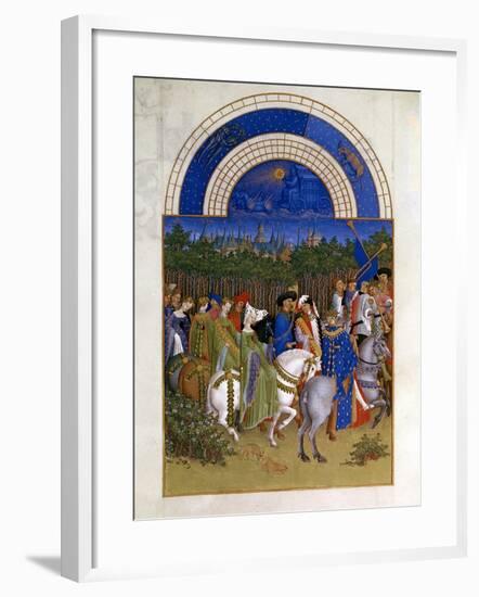 May, 1412-1416-Paul Limbourg-Framed Giclee Print