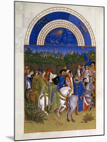 May, 1412-1416-Paul Limbourg-Mounted Giclee Print