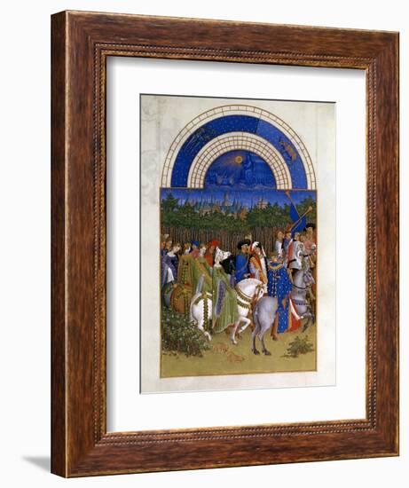 May, 1412-1416-Paul Limbourg-Framed Giclee Print