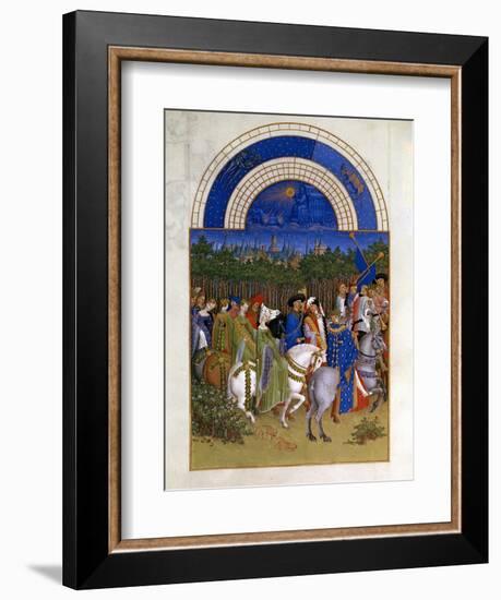 May, 1412-1416-Paul Limbourg-Framed Giclee Print