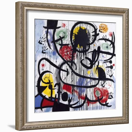 May, 1968-Joan Miro-Framed Giclee Print