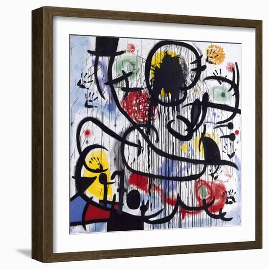 May, 1968-Joan Miro-Framed Giclee Print