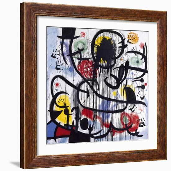 May, 1968-Joan Miro-Framed Giclee Print