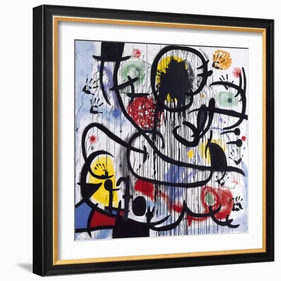 May, 1968-Joan Miro-Framed Giclee Print