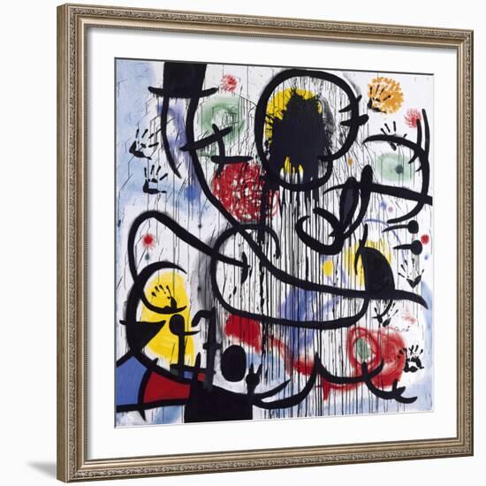 May, 1968-Joan Miro-Framed Giclee Print