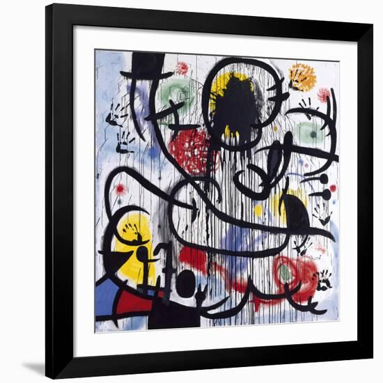 May, 1968-Joan Miro-Framed Giclee Print