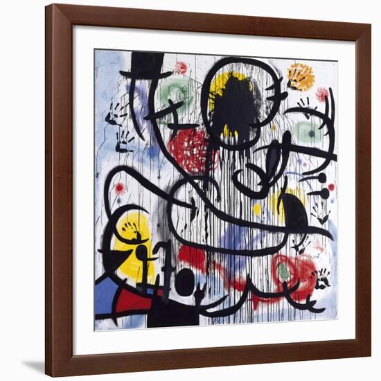 May, 1968-Joan Miro-Framed Giclee Print