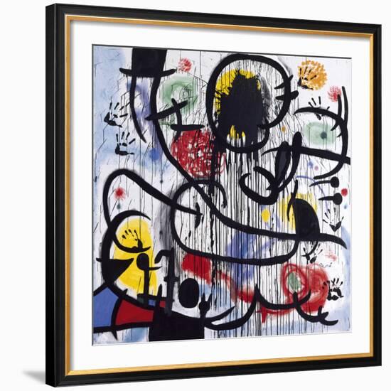 May, 1968-Joan Miro-Framed Giclee Print