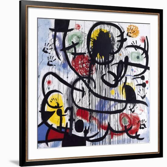 May, 1968-Joan Miro-Framed Giclee Print