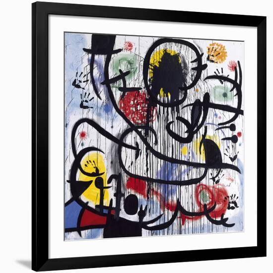 May, 1968-Joan Miro-Framed Giclee Print