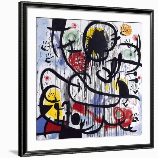 May, 1968-Joan Miro-Framed Giclee Print