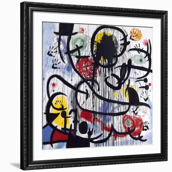 May, 1968-Joan Miro-Framed Giclee Print