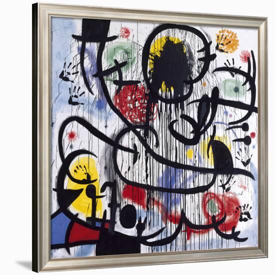 May, 1968-Joan Miro-Framed Giclee Print