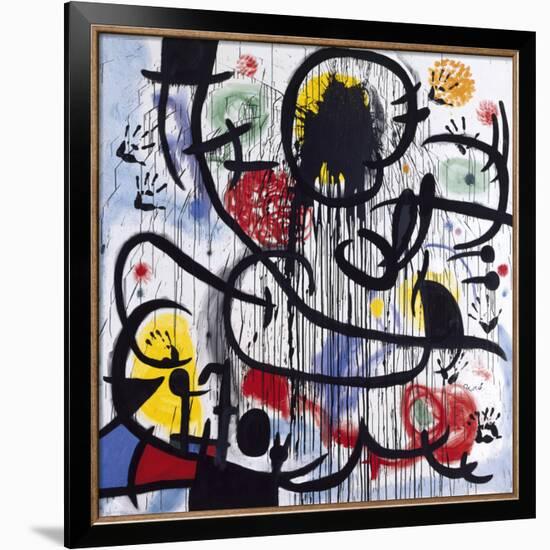 May, 1968-Joan Miro-Framed Giclee Print