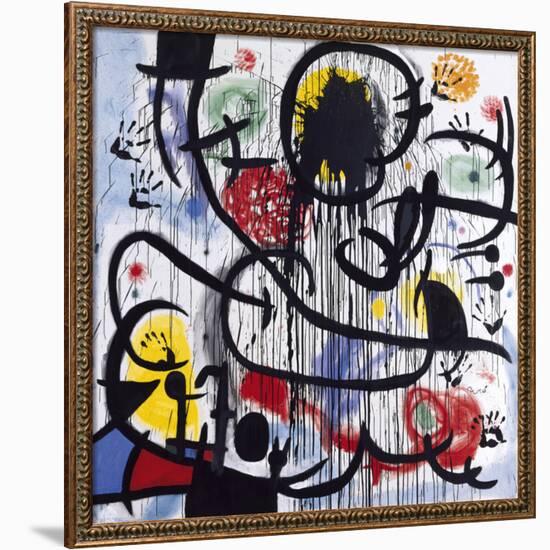 May, 1968-Joan Miro-Framed Giclee Print