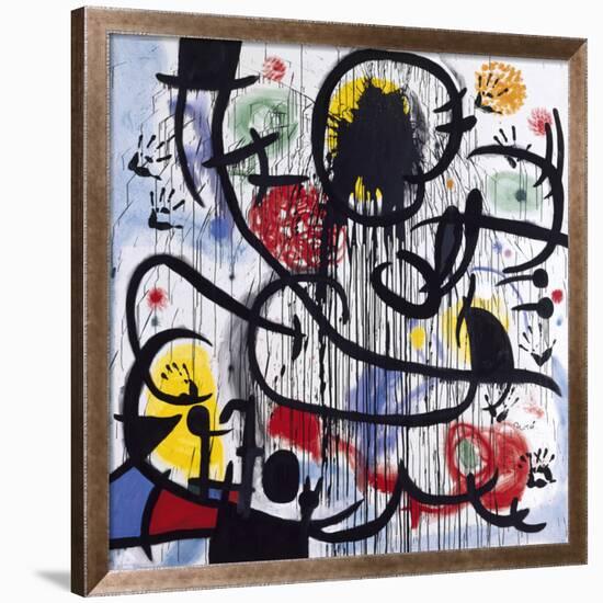 May, 1968-Joan Miro-Framed Giclee Print