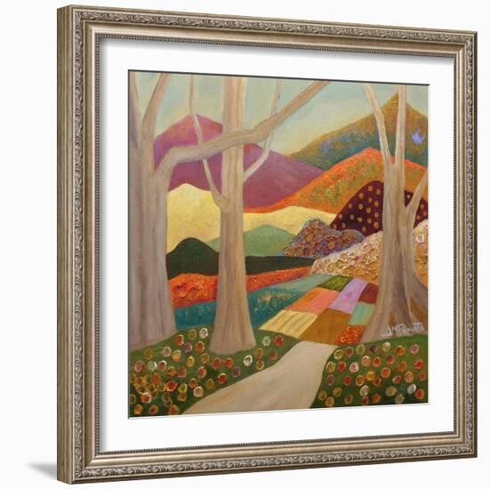 May Autumn Shine-Angeles M Pomata-Framed Giclee Print