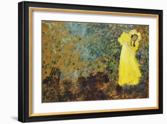 May Belfort on Stage; May Belfort Sur La Scene-Edouard Vuillard-Framed Giclee Print