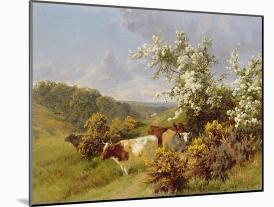 May Blossom-Charles Collins-Mounted Giclee Print