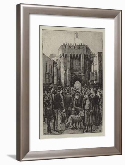 May Celebration at Southampton-null-Framed Giclee Print