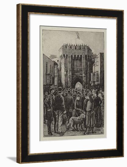 May Celebration at Southampton-null-Framed Giclee Print