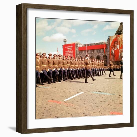 May Dat Parade Moscow, 1967-Kent Gavin-Framed Photographic Print