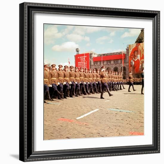May Dat Parade Moscow, 1967-Kent Gavin-Framed Photographic Print