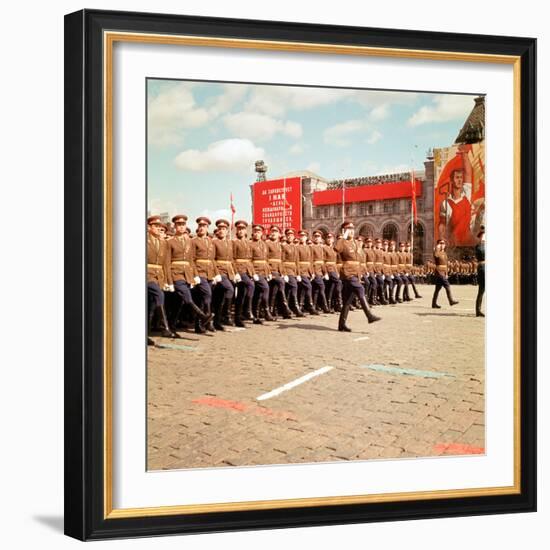 May Dat Parade Moscow, 1967-Kent Gavin-Framed Photographic Print