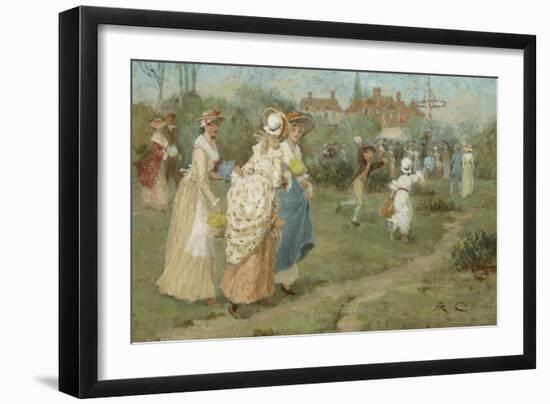 May Day, 1884-Randolph Caldecott-Framed Giclee Print