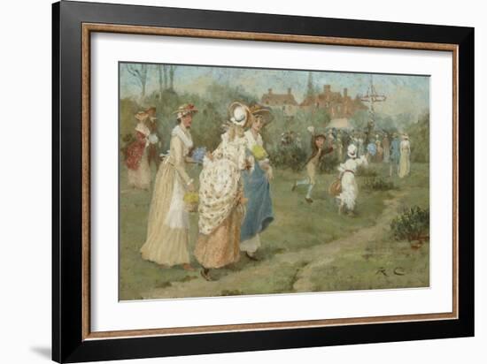 May Day, 1884-Randolph Caldecott-Framed Giclee Print