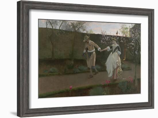 May Day Morning, 1890-94-Edwin Austin Abbey-Framed Giclee Print