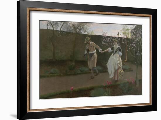 May Day Morning, 1890-94-Edwin Austin Abbey-Framed Giclee Print