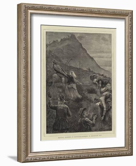 May-Day Morning in Scotland, Bathing in Mountain Dew-William Bazett Murray-Framed Giclee Print