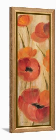 May Floral Panel II-Silvia Vassileva-Framed Stretched Canvas